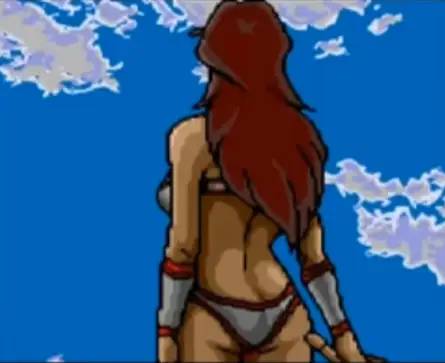 经典游戏《战斧》罕见的封面和剧情，亚马逊女战士遭受过如此摧残